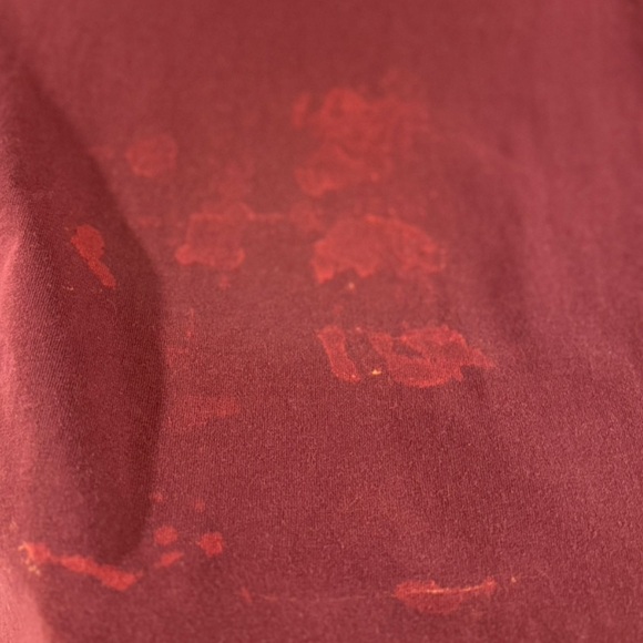 VTG Y2K Men’s Burgundy Champion MIT Graphic T-Shirt Size XL - Picture 5 of 7